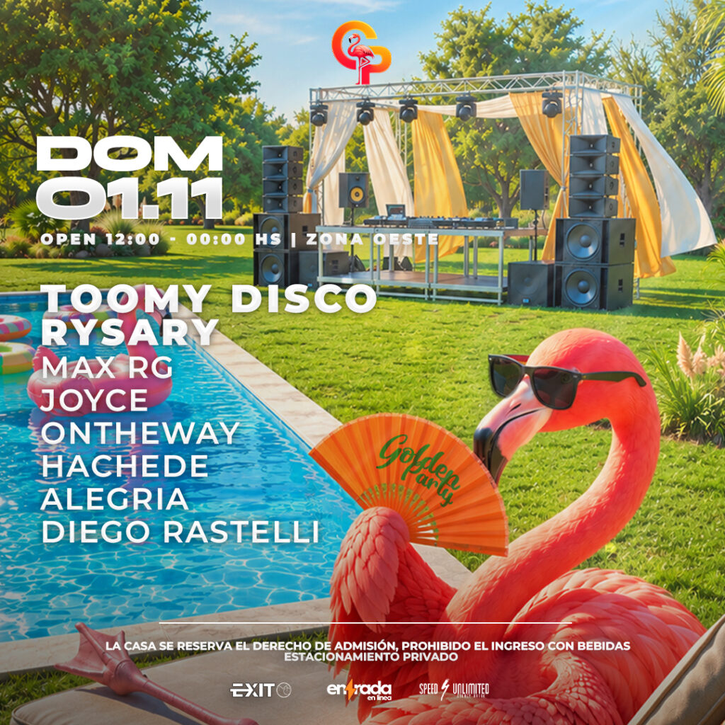 Entradas para GOLDEN PARTY en MERLO ZONA OESTE - Entrada en Línea