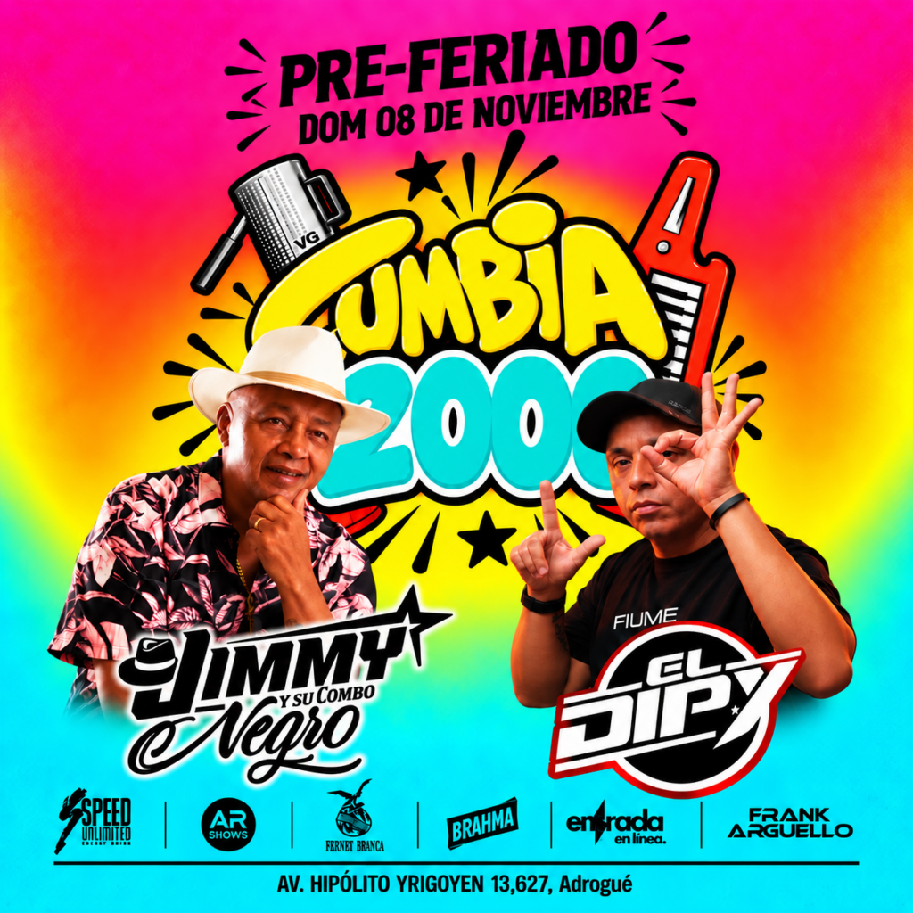 Entradas para CUMBIA 2000 en ASIA DISCO - Entrada en Línea