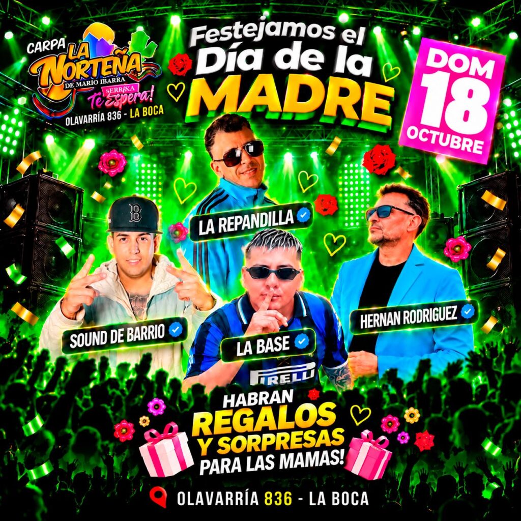 Entradas para LA PEÑA DE MARIO IBARRA - DIA DE LA MADRE en CARPA LA NORTEÑA - Entrada en Línea